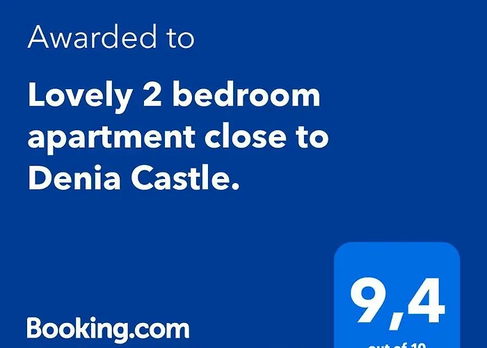 Lovely 2 Bedroom Apartment Close To Denia Castle.